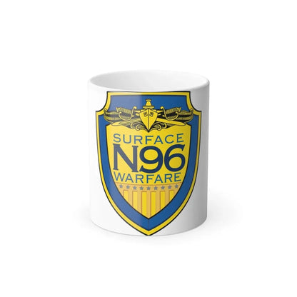 OPNAV N96 Surface Warfare N96 (U.S. Navy) Color Changing Mug 11oz Default Title 11oz - Go Mug Yourself
