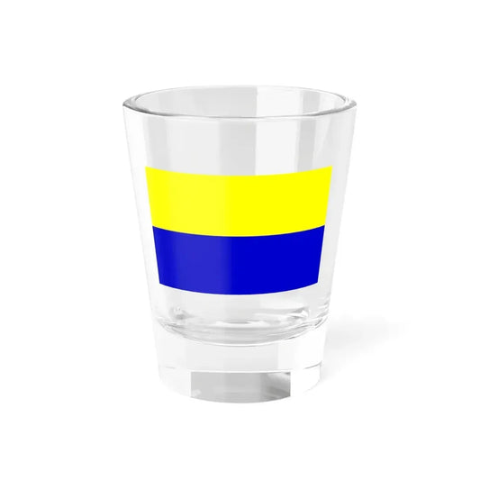 Opole flaga (Poland) Shot Glass 1.5oz 1.5oz - Go Mug Yourself