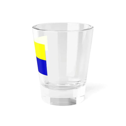 Opole flaga (Poland) Shot Glass 1.5oz - Go Mug Yourself