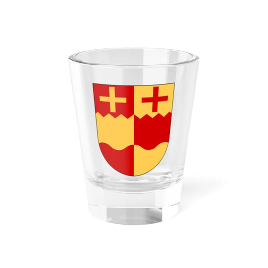Oppeby församling vapen (Sweden) (Coat of Arms) Shot Glass 1.5oz 1.5oz - Go Mug Yourself