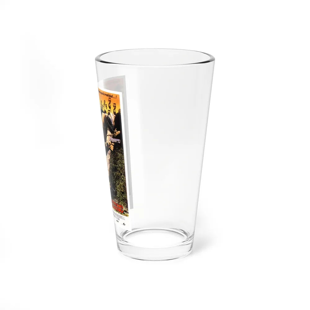 OPPOSING FORCE (HELL CAMP) 1986 Movie Poster - Pint Glass 16oz-Go Mug Yourself