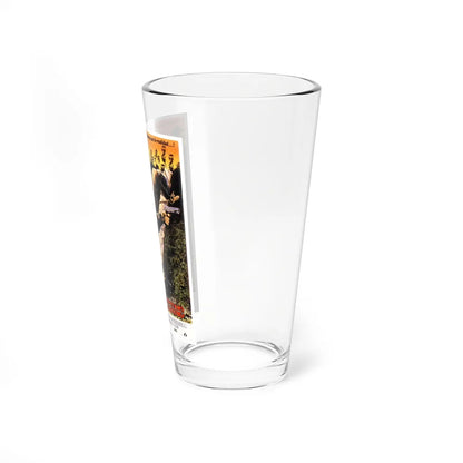 OPPOSING FORCE (HELL CAMP) 1986 Movie Poster - Pint Glass 16oz-Go Mug Yourself