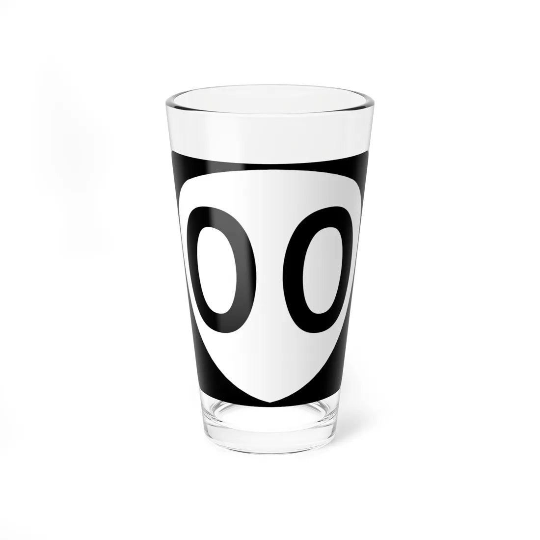 OR 00 template (Oregon) (Road Sign) Pint Glass 16oz 16oz - Go Mug Yourself