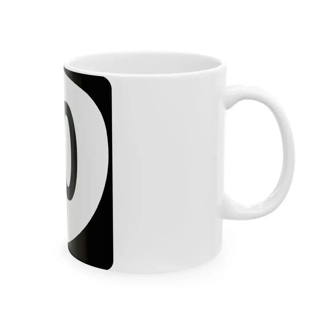 OR 10 (Oregon) (Road Sign) White Coffee Mug - Go Mug Yourself