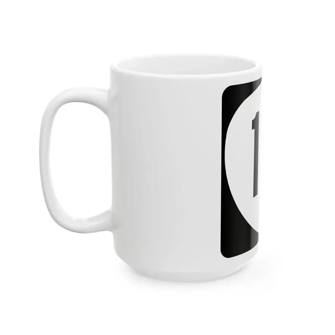 OR 10 (Oregon) (Road Sign) White Coffee Mug - Go Mug Yourself