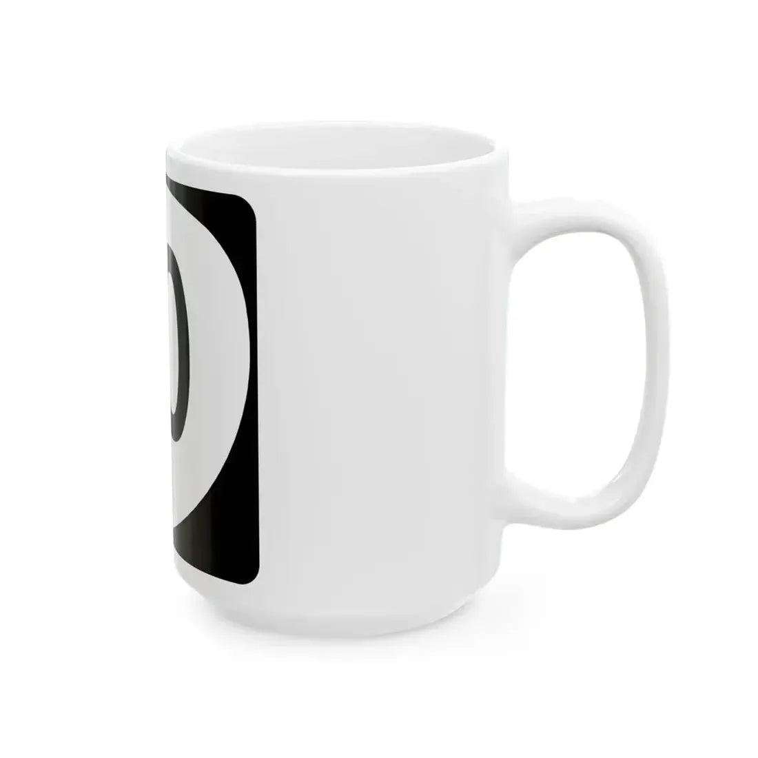 OR 10 (Oregon) (Road Sign) White Coffee Mug - Go Mug Yourself