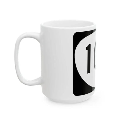 OR 104 (Oregon) (Road Sign) White Coffee Mug - Go Mug Yourself