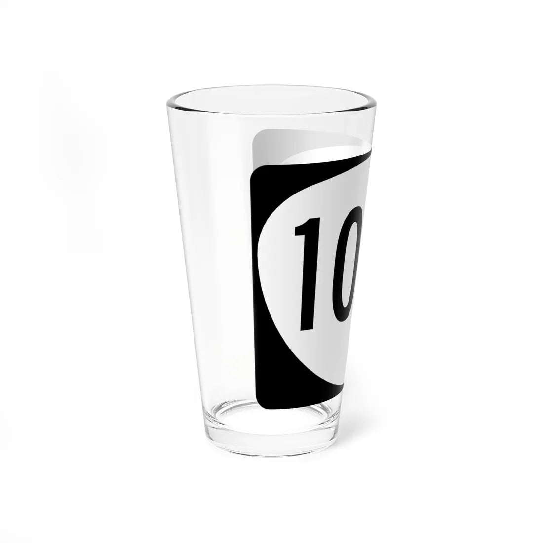 OR 104S (Oregon) (Road Sign) Pint Glass 16oz - Go Mug Yourself