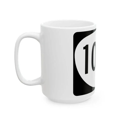 OR 104S (Oregon) (Road Sign) White Coffee Mug - Go Mug Yourself