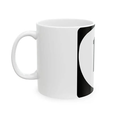 OR 11 (Oregon) (Road Sign) White Coffee Mug - Go Mug Yourself