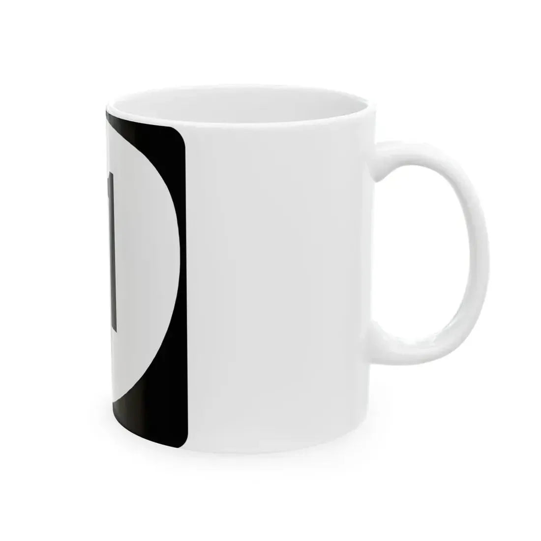 OR 11 (Oregon) (Road Sign) White Coffee Mug - Go Mug Yourself