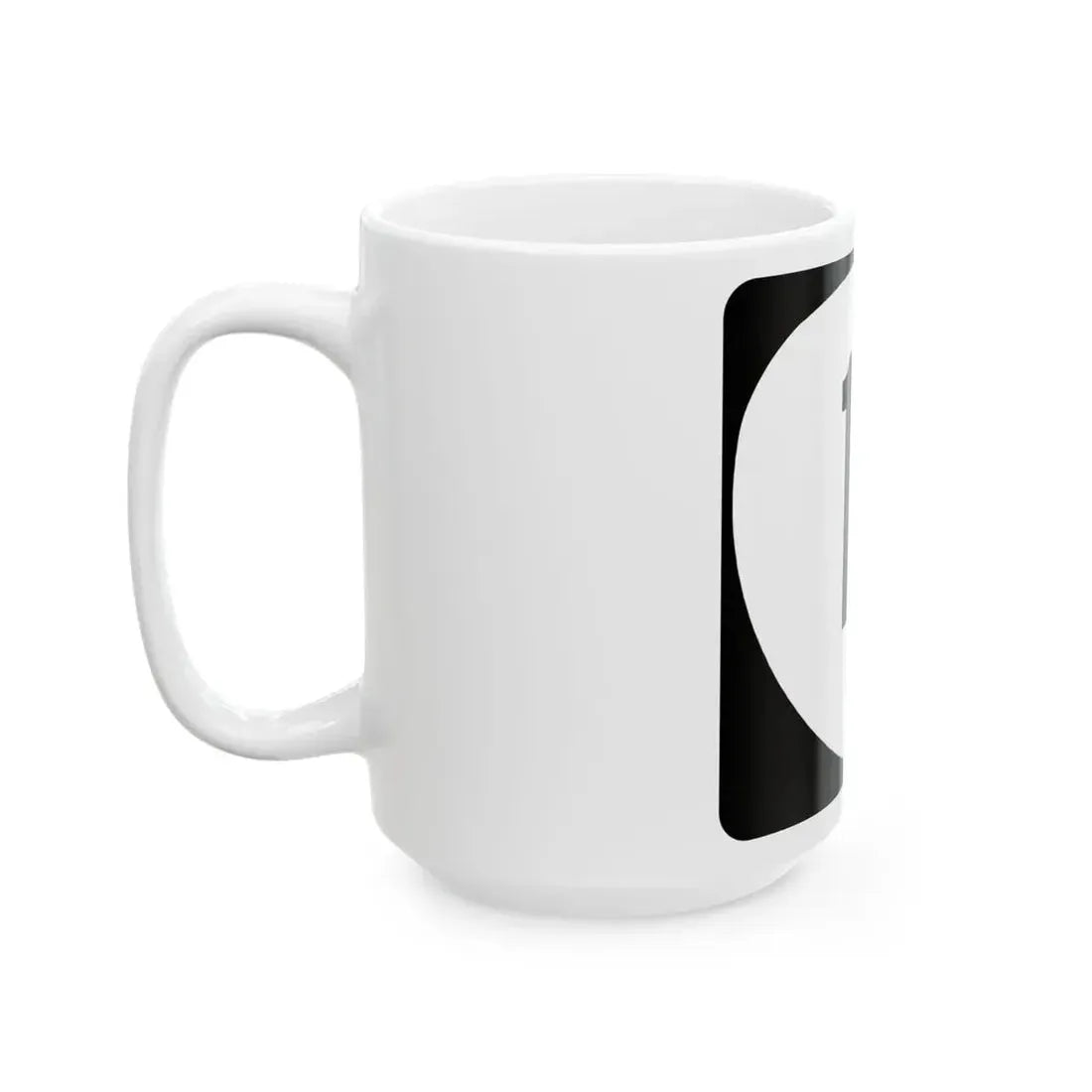 OR 11 (Oregon) (Road Sign) White Coffee Mug - Go Mug Yourself