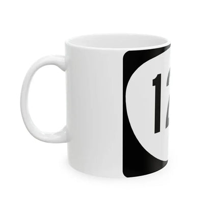 OR 127 (Oregon) (Road Sign) White Coffee Mug - Go Mug Yourself