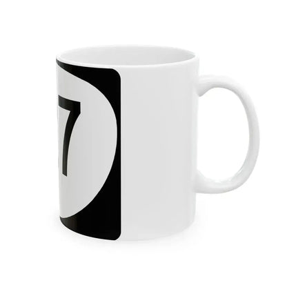 OR 127 (Oregon) (Road Sign) White Coffee Mug - Go Mug Yourself