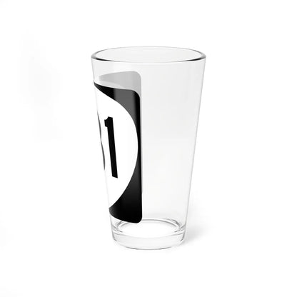 OR 131 (Oregon) (Road Sign) Pint Glass 16oz - Go Mug Yourself