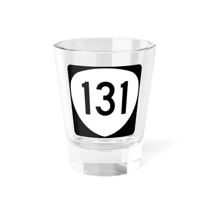OR 131 (Oregon) (Road Sign) Shot Glass 1.5oz 1.5oz - Go Mug Yourself