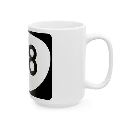OR 138 (Oregon) (Road Sign) White Coffee Mug - Go Mug Yourself