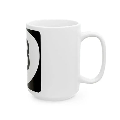 OR 18 (Oregon) (Road Sign) White Coffee Mug - Go Mug Yourself