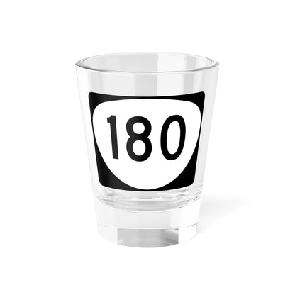 OR 180 (Oregon) (Road Sign) Shot Glass 1.5oz 1.5oz - Go Mug Yourself