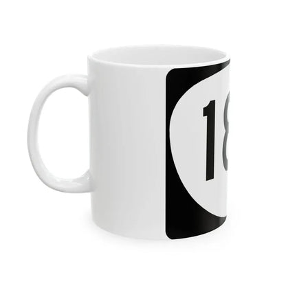 OR 180 (Oregon) (Road Sign) White Coffee Mug - Go Mug Yourself