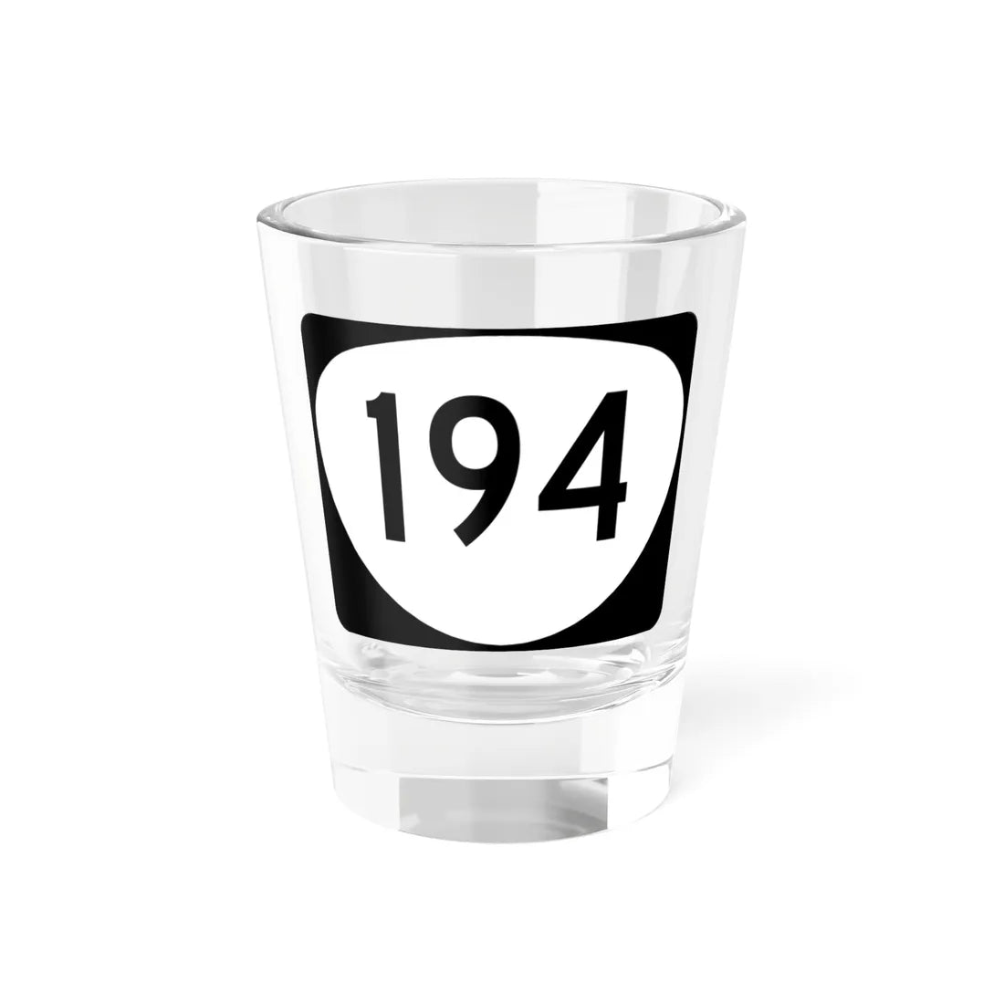 OR 194 (Oregon) (Road Sign) Shot Glass 1.5oz 1.5oz - Go Mug Yourself