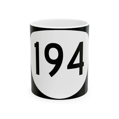 OR 194 (Oregon) (Road Sign) White Coffee Mug 11oz - Go Mug Yourself