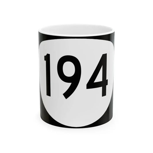 OR 194 (Oregon) (Road Sign) White Coffee Mug 11oz - Go Mug Yourself