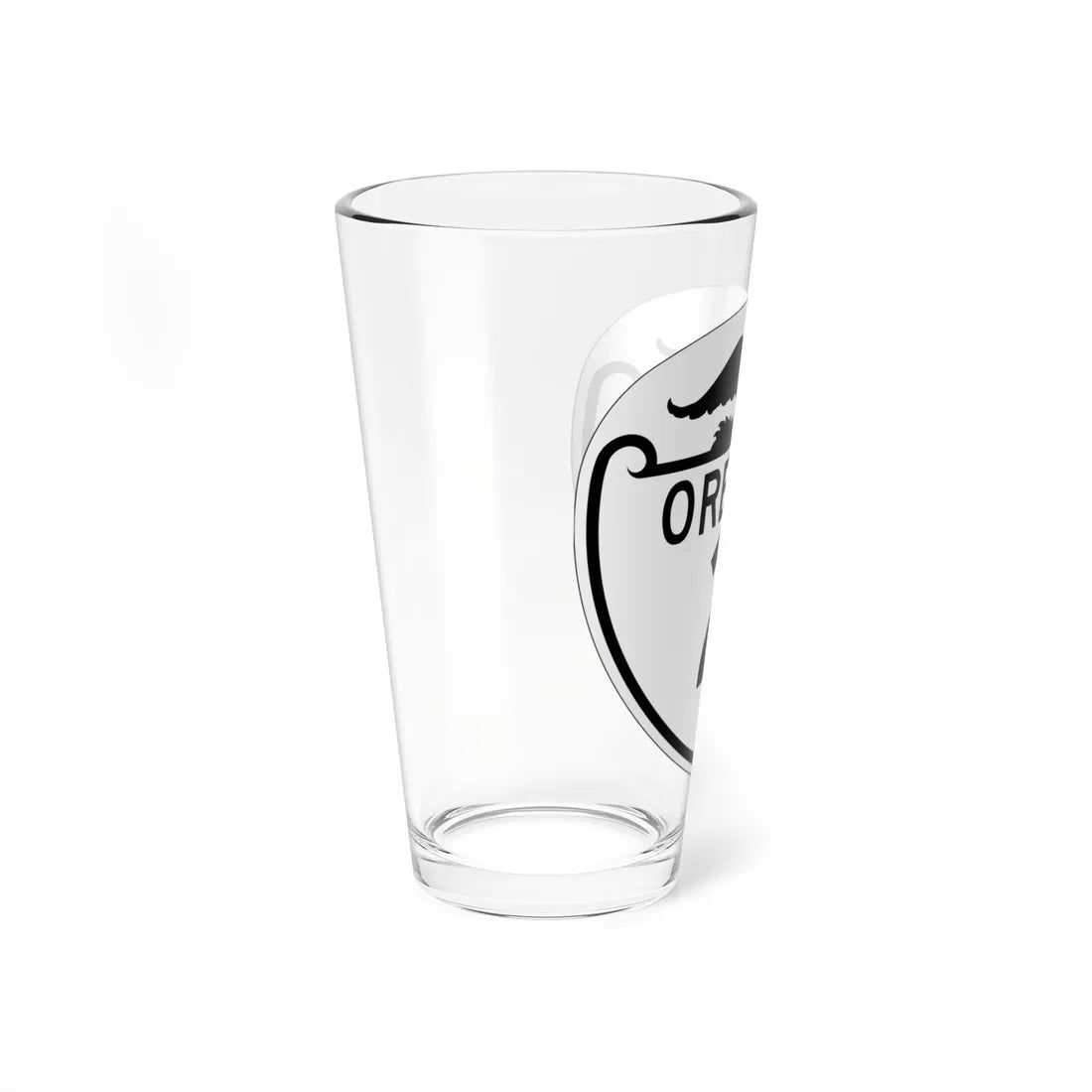 OR 2 1948 (Oregon) (Road Sign) Pint Glass 16oz - Go Mug Yourself