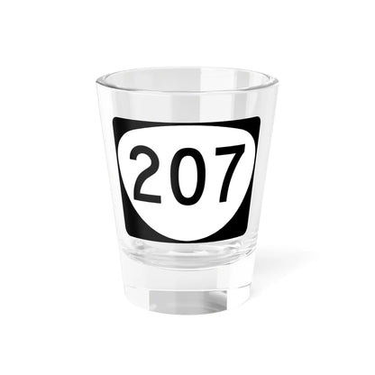 OR 207 (Oregon) (Road Sign) Shot Glass 1.5oz 1.5oz - Go Mug Yourself