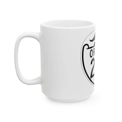 OR 209 1948 (Oregon) (Road Sign) White Coffee Mug - Go Mug Yourself