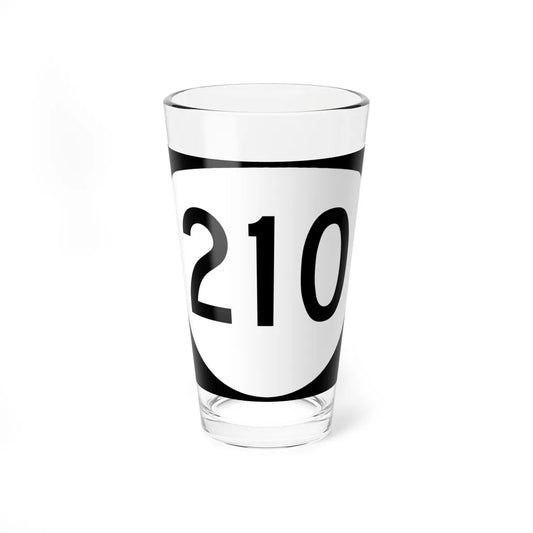 OR 210 (Oregon) (Road Sign) Pint Glass 16oz 16oz - Go Mug Yourself