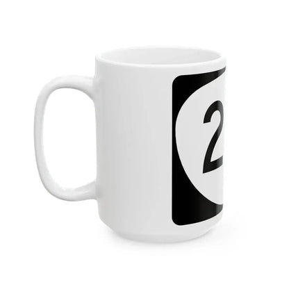 OR 210 (Oregon) (Road Sign) White Coffee Mug - Go Mug Yourself