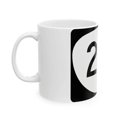 OR 212 (Oregon) (Road Sign) White Coffee Mug - Go Mug Yourself