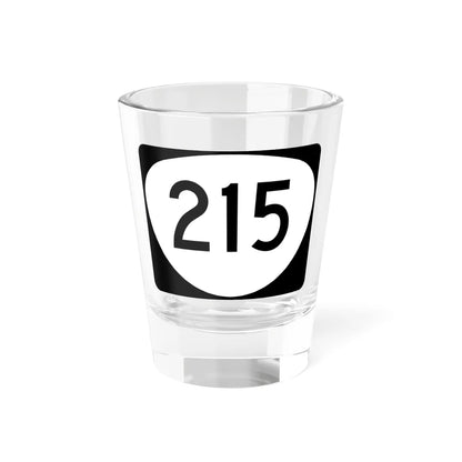 OR 215 (Oregon) (Road Sign) Shot Glass 1.5oz 1.5oz - Go Mug Yourself