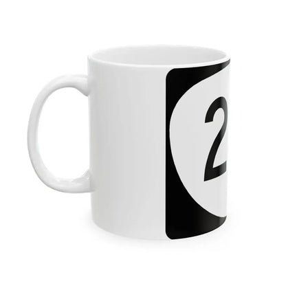 OR 217 (Oregon) (Road Sign) White Coffee Mug - Go Mug Yourself
