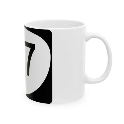 OR 217 (Oregon) (Road Sign) White Coffee Mug - Go Mug Yourself