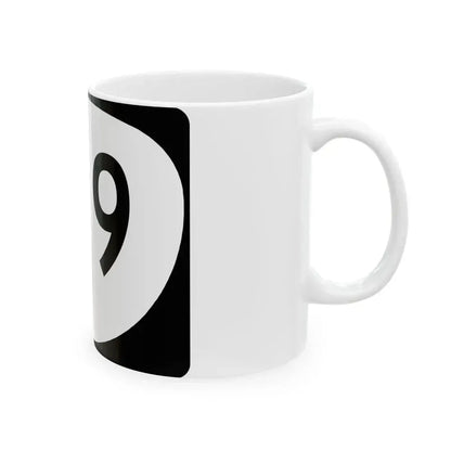 OR 219 (Oregon) (Road Sign) White Coffee Mug - Go Mug Yourself