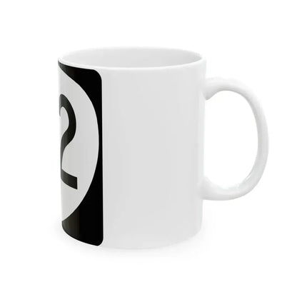 OR 22 (Oregon) (Road Sign) White Coffee Mug - Go Mug Yourself
