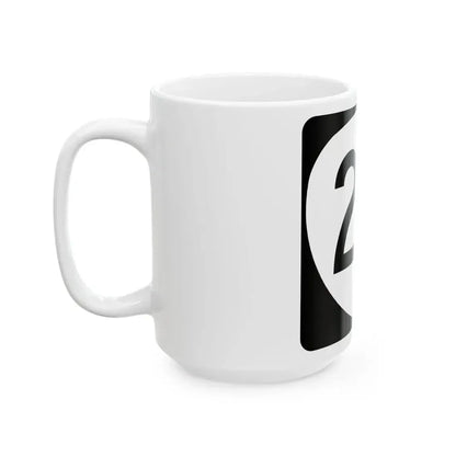 OR 22 (Oregon) (Road Sign) White Coffee Mug - Go Mug Yourself