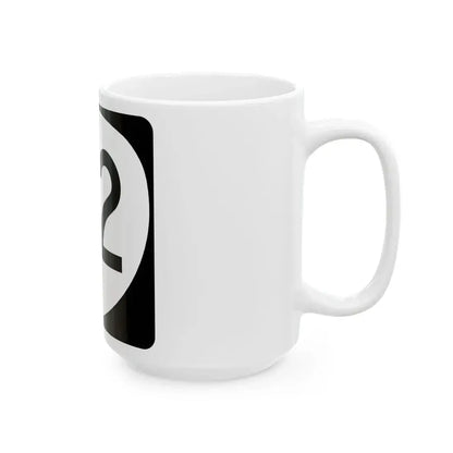 OR 22 (Oregon) (Road Sign) White Coffee Mug - Go Mug Yourself