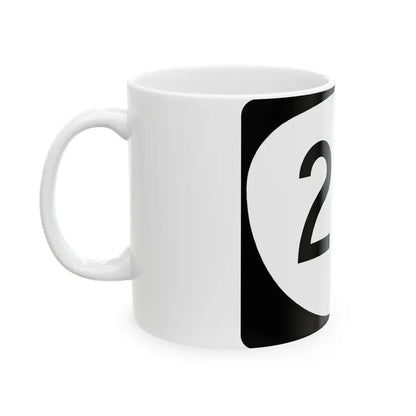 OR 221 (Oregon) (Road Sign) White Coffee Mug - Go Mug Yourself