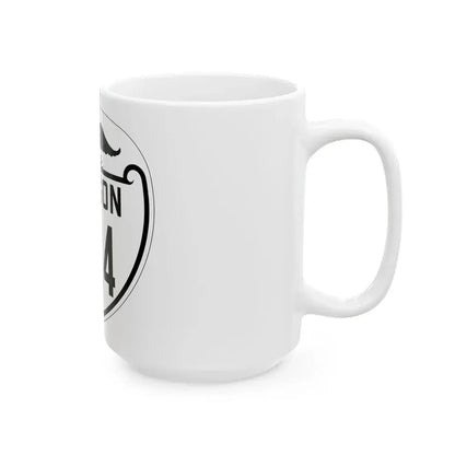 OR 224 1932 (Oregon) (Road Sign) White Coffee Mug - Go Mug Yourself