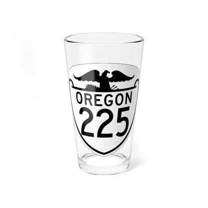 OR 225 1948 (Oregon) (Road Sign) Pint Glass 16oz 16oz - Go Mug Yourself
