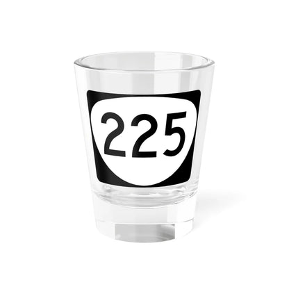 OR 225 (Oregon) (Road Sign) Shot Glass 1.5oz 1.5oz - Go Mug Yourself