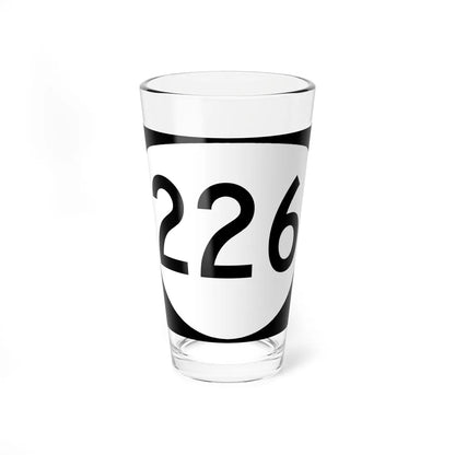 OR 226 (Oregon) (Road Sign) Pint Glass 16oz - Go Mug Yourself