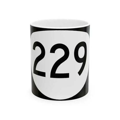 OR 229 (Oregon) (Road Sign) White Coffee Mug 11oz - Go Mug Yourself