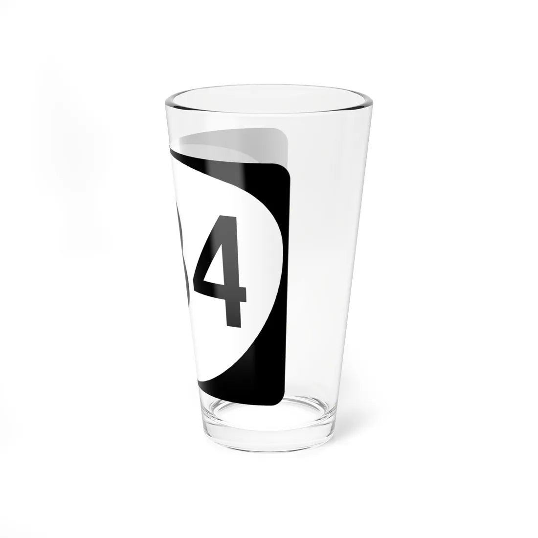 OR 234 (Oregon) (Road Sign) Pint Glass 16oz - Go Mug Yourself