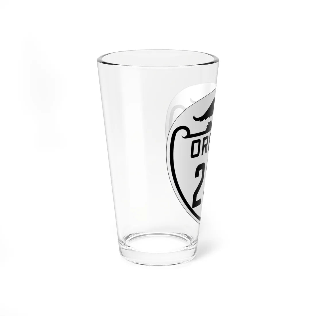 OR 236 1932 (Oregon) (Road Sign) Pint Glass 16oz - Go Mug Yourself