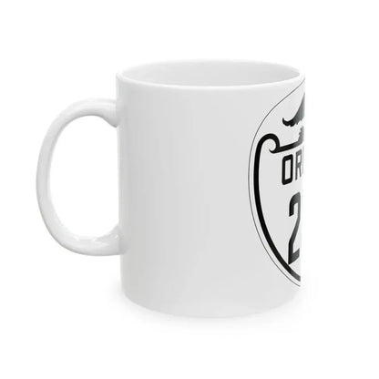 OR 236 1932 (Oregon) (Road Sign) White Coffee Mug - Go Mug Yourself
