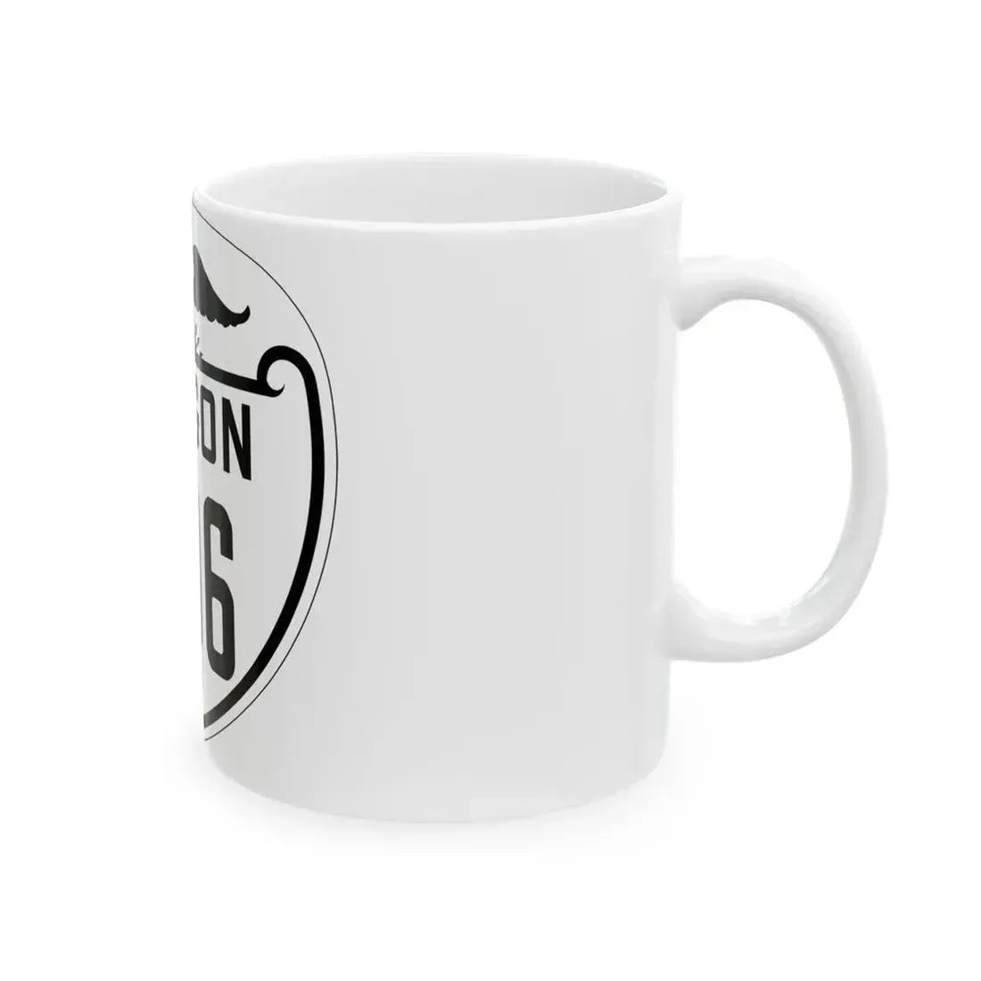 OR 236 1932 (Oregon) (Road Sign) White Coffee Mug - Go Mug Yourself